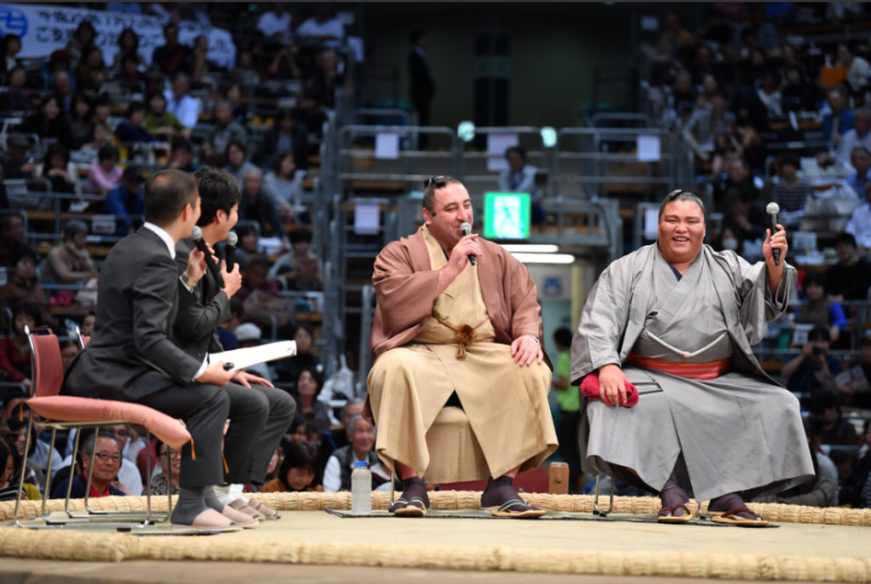 November Basho has started: 2 losses and 1 win so far Tochinoshin, Levan Gorgadze - the Georgian Ozeki